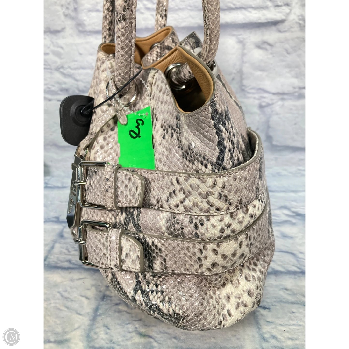 Handbag Leather By Cole-haan, Size: Medium