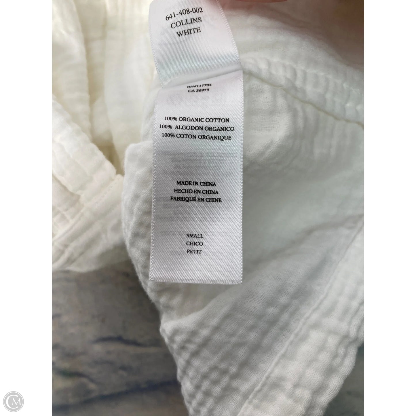 Jacket Other By Rails In White, Size: S