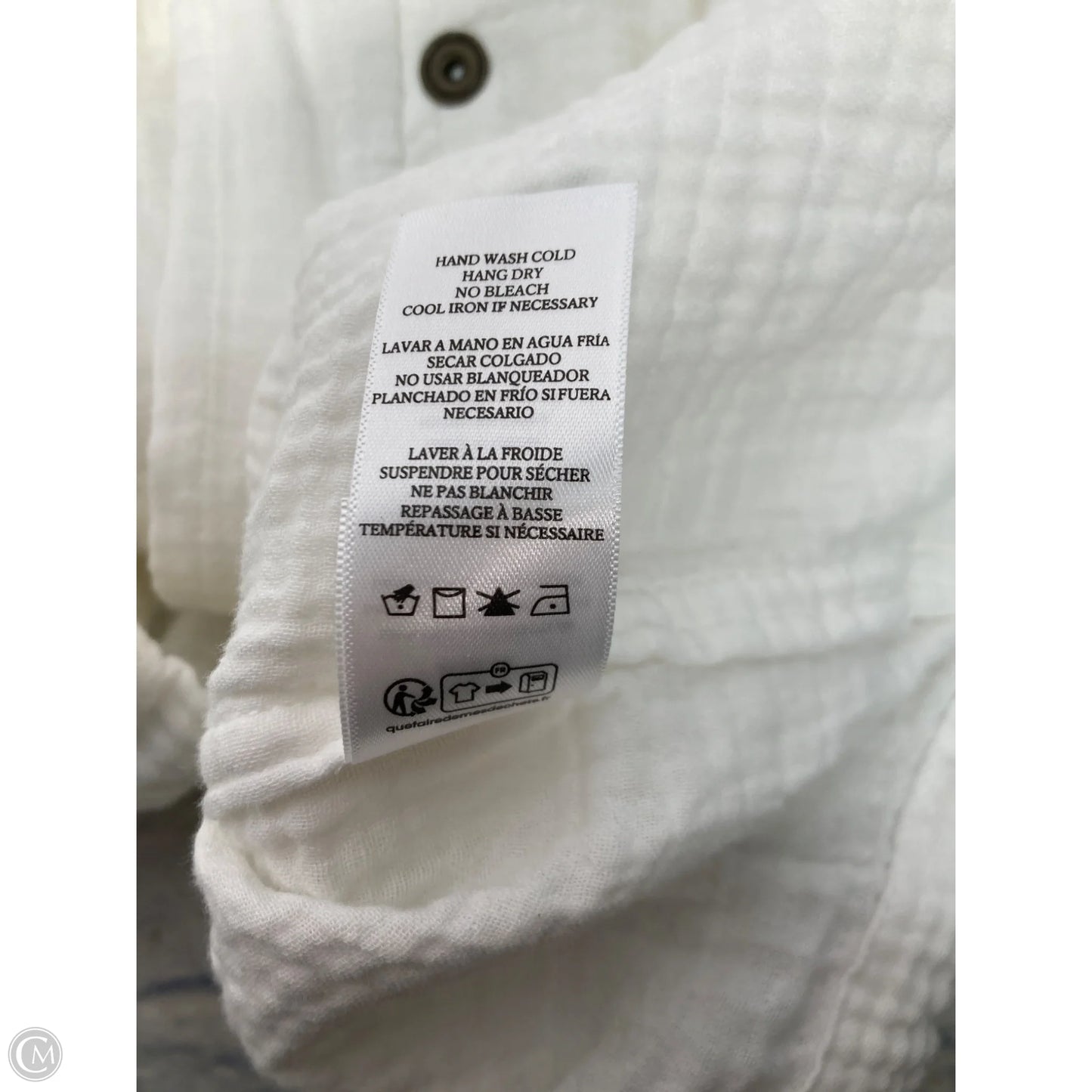 Jacket Other By Rails In White, Size: S