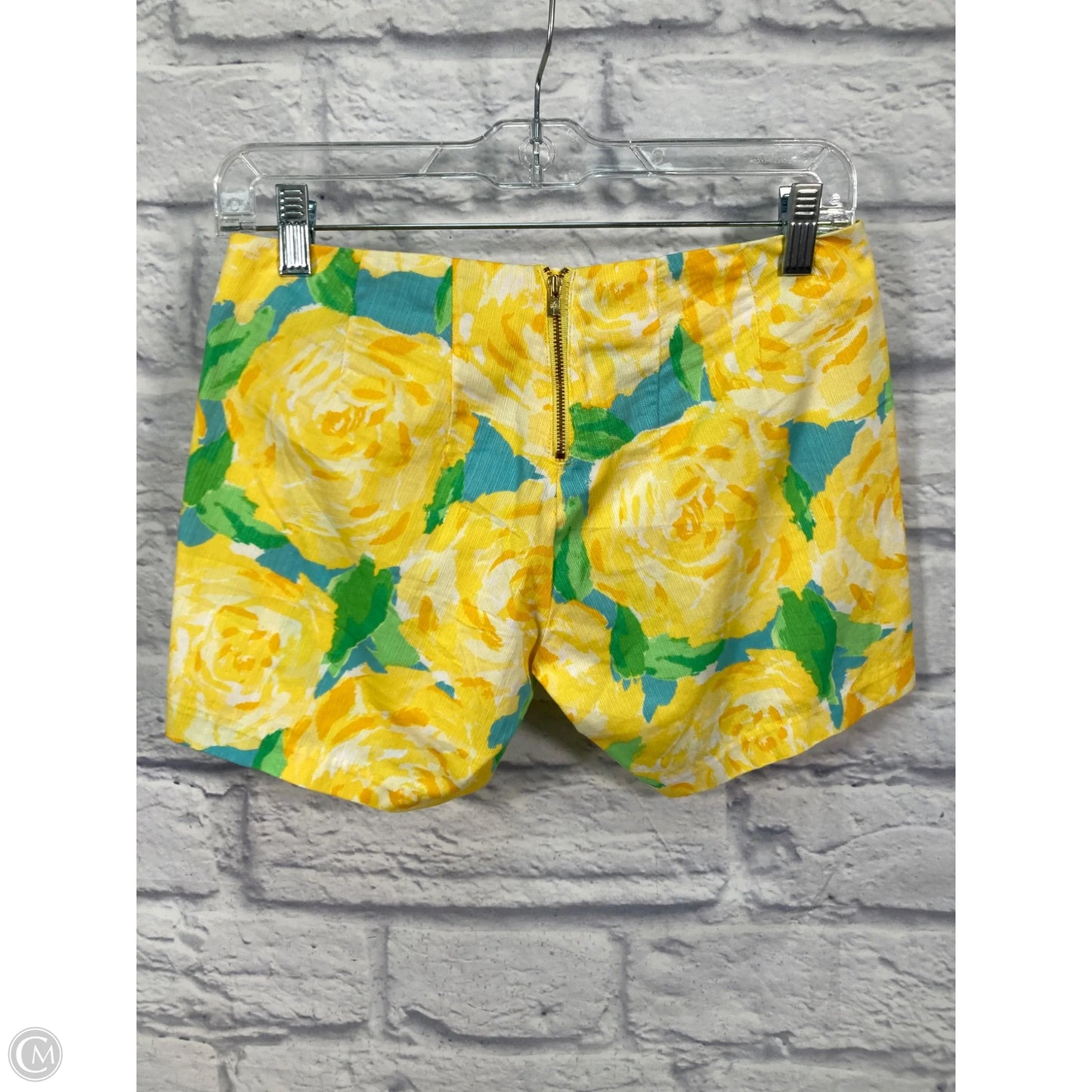 Shorts Designer By Lilly Pulitzer In Yellow, Size: 0