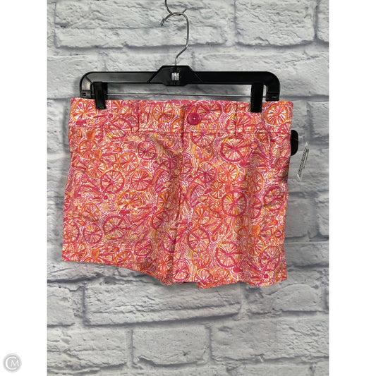 Shorts Designer By Lilly Pulitzer In Orange & Pink, Size: 4