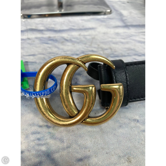 Belt Luxury Designer By Gucci, Size: Small