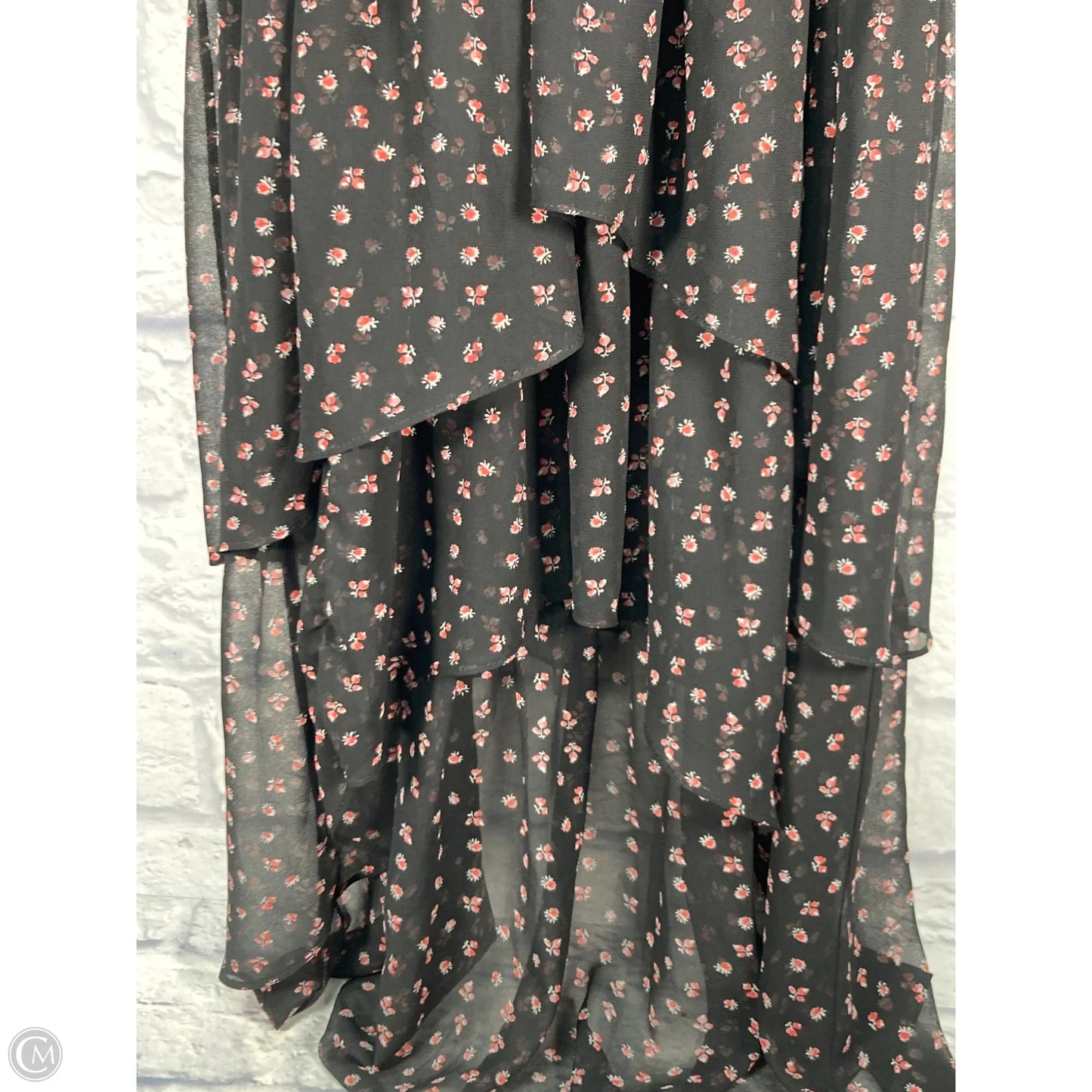 Dress Designer By Misa In Black & Pink, Size: Xs