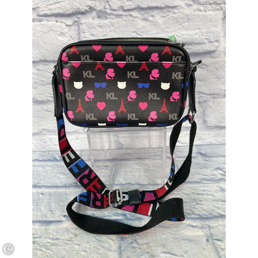 Crossbody Designer By Karl Lagerfeld, Size: Medium