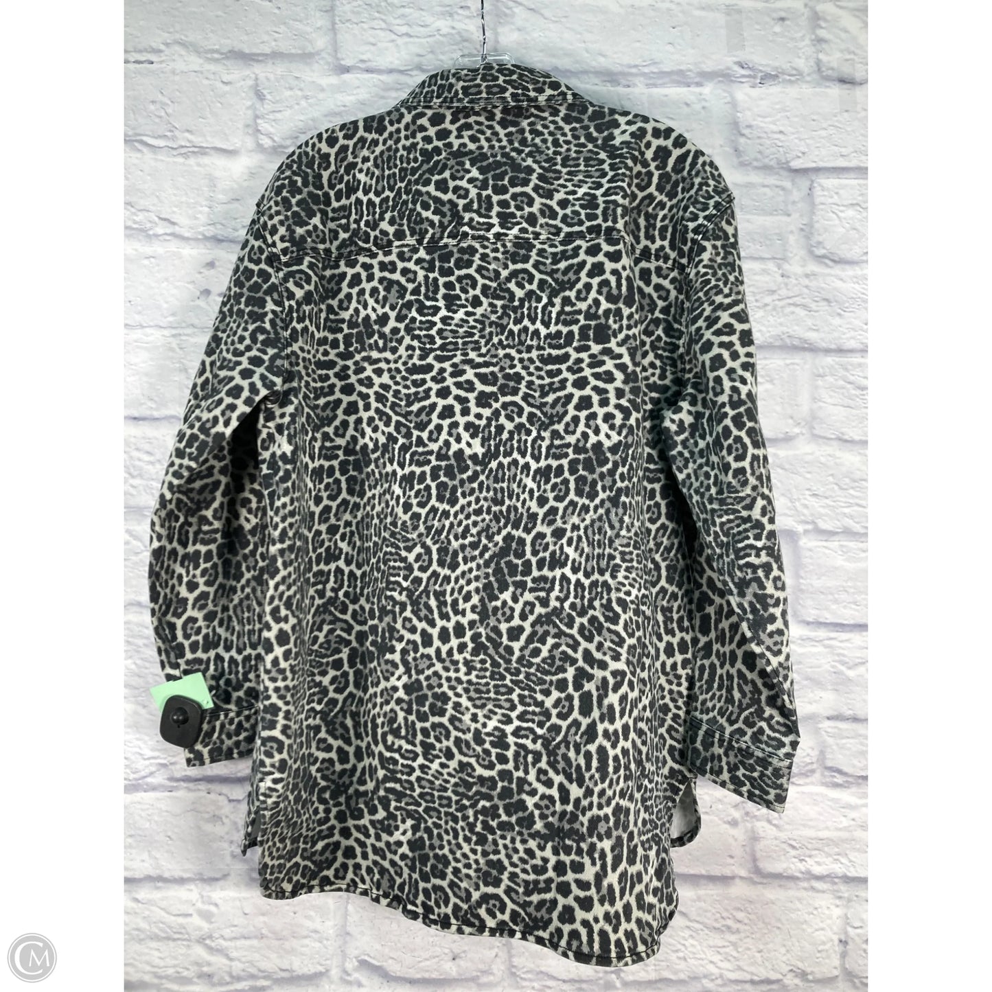 Jacket Shirt By Robert Rodriguez In Animal Print, Size: M