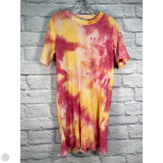 Athletic Dress By Lili Sidonio In Tie Dye Print, Size: L