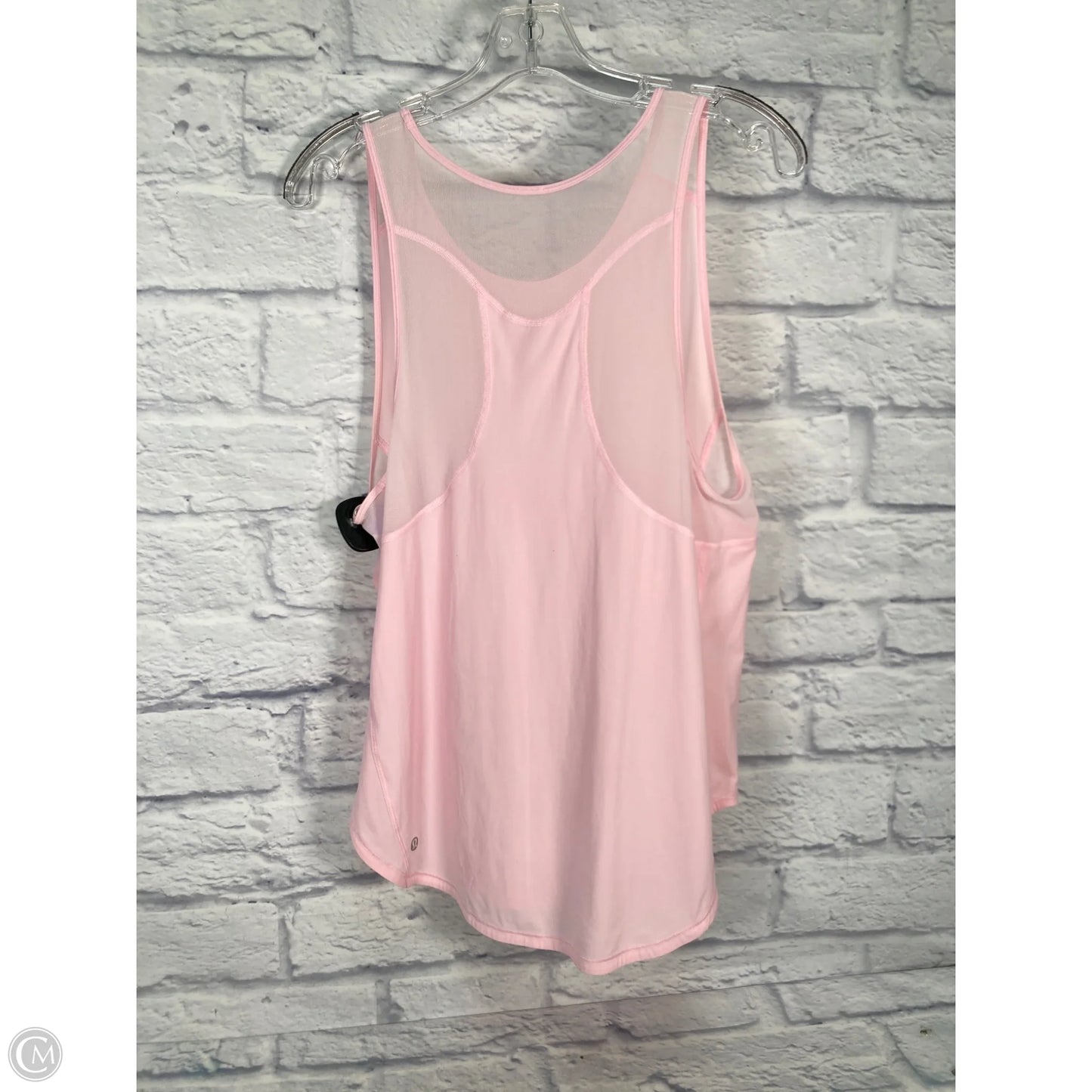 Athletic Tank Top By Lululemon In Pink, Size: M