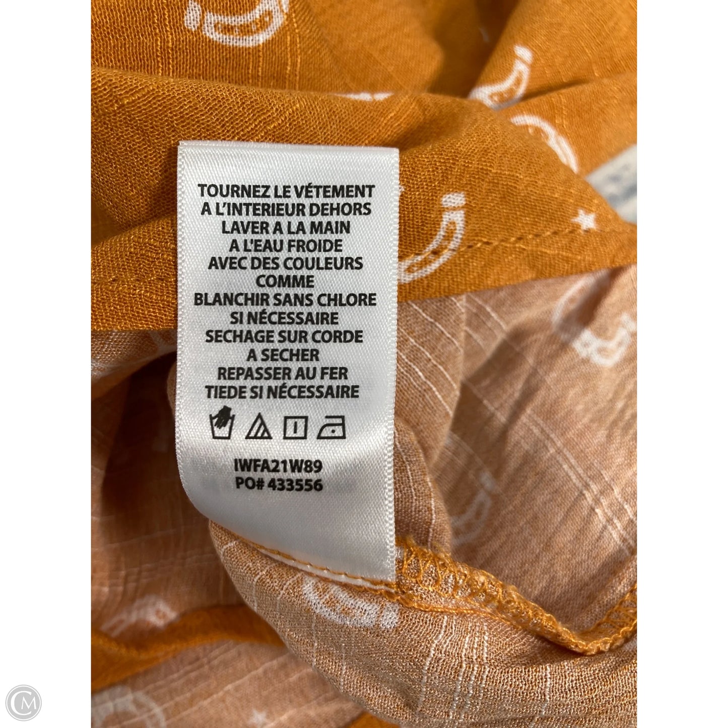 Top Long Sleeve By Idyllwind In Orange, Size: L