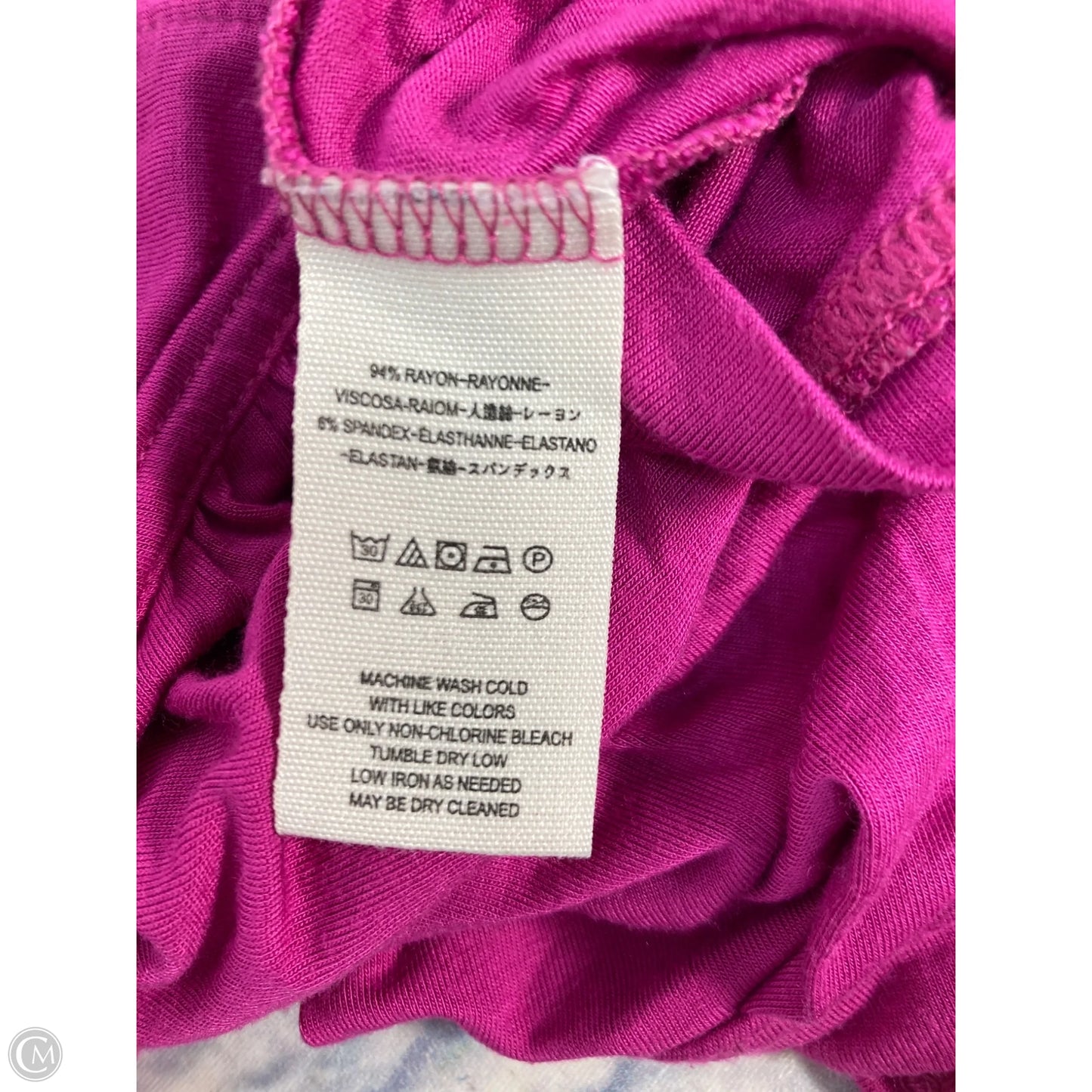 Top 3/4 Sleeve By Free People In Purple, Size: M