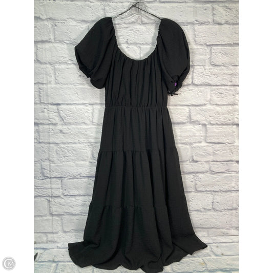 Dress Party Midi By Astr The Label In Black, Size: M