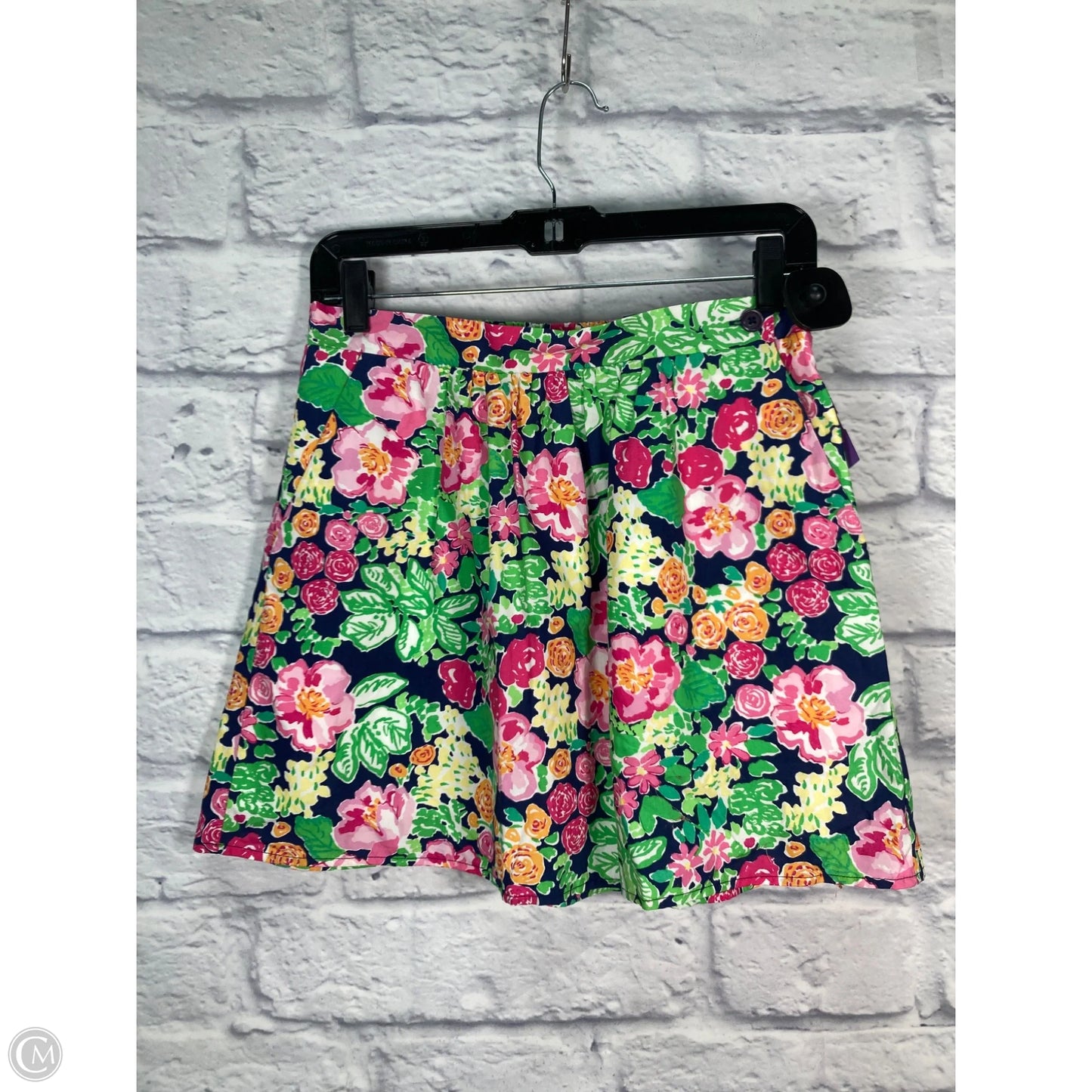 Skirt Designer By Lilly Pulitzer In Blue & Green, Size: 4