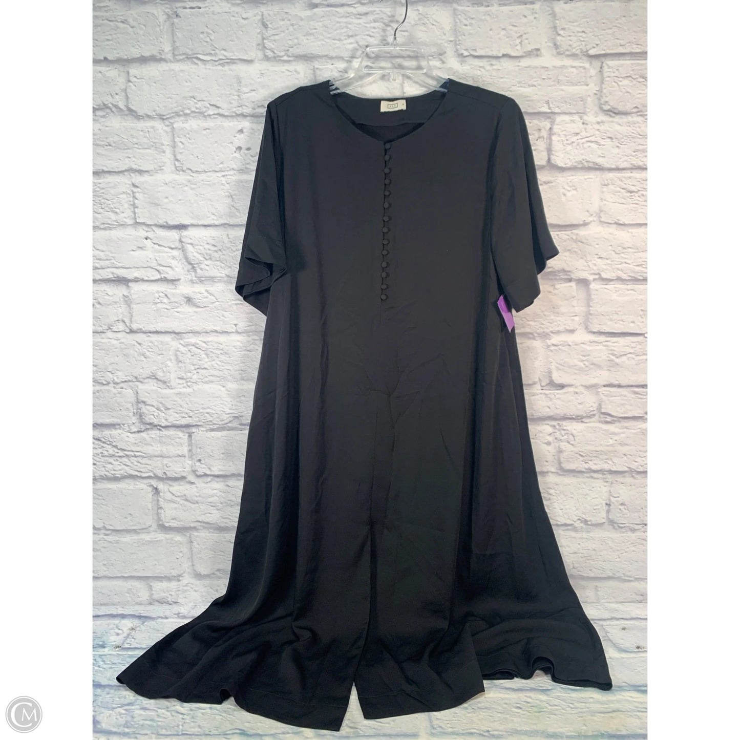 Dress Casual Midi By Clothes Mentor In Black, Size: M