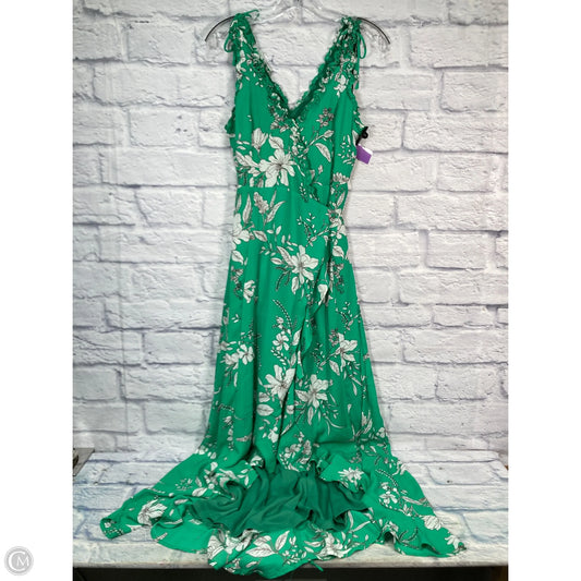 Dress Casual Maxi By If By Sea In Green, Size: S