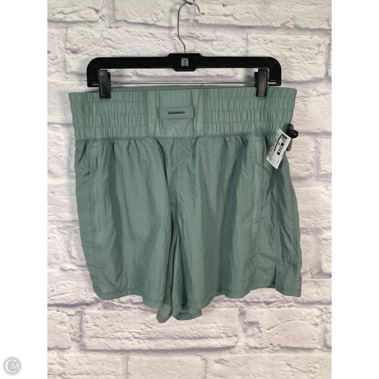 Athletic Shorts By Lululemon In Teal, Size: L