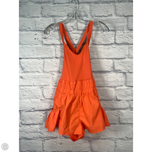 Romper By Free People In Orange, Size: Xs