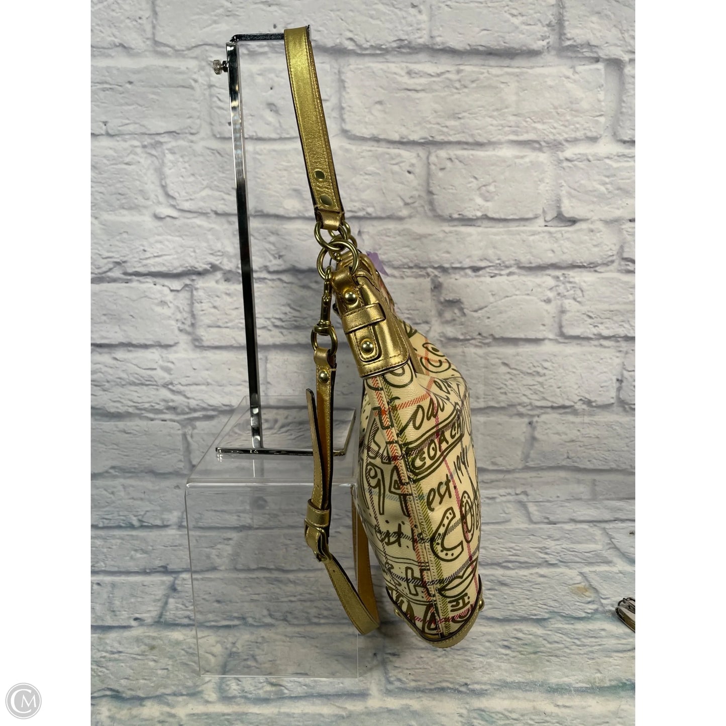 Handbag Designer By Coach, Size: Medium