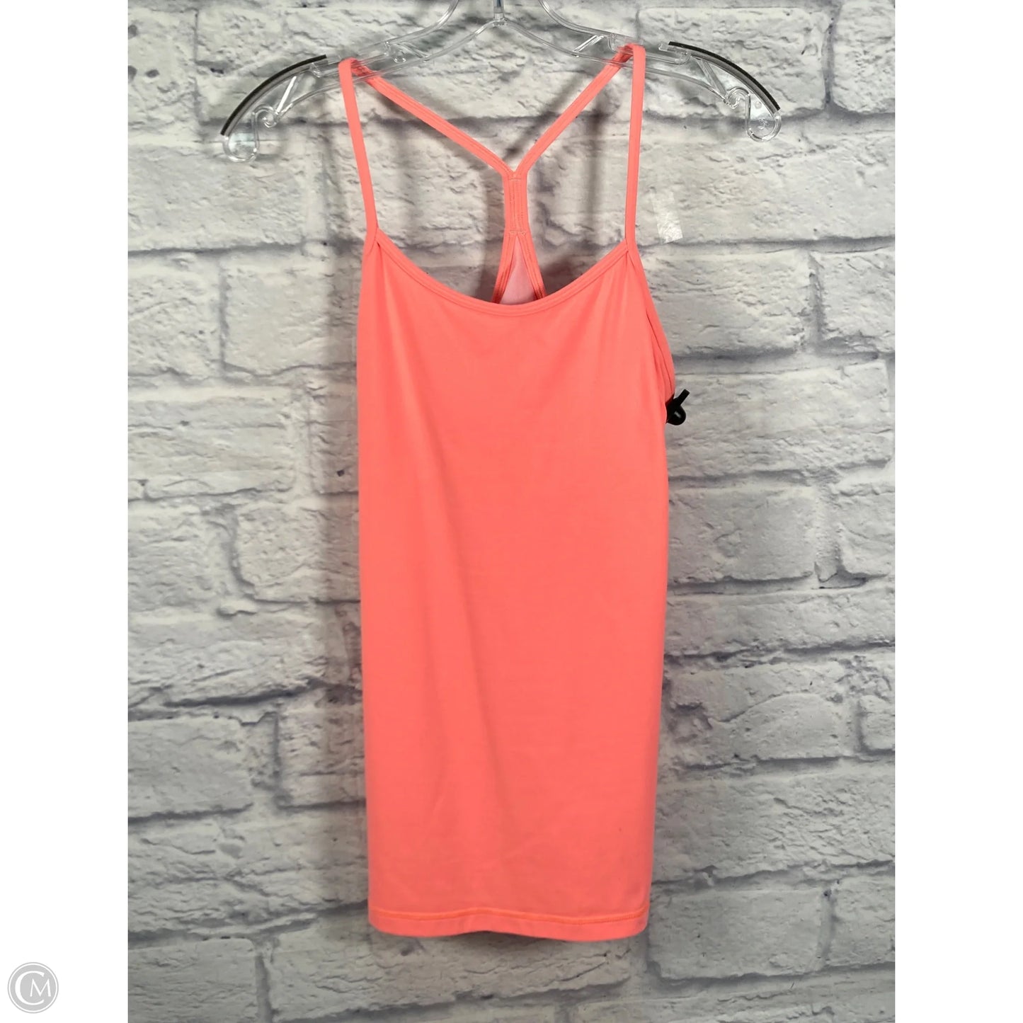 Athletic Tank Top By Lululemon In Orange, Size: M