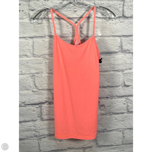 Athletic Tank Top By Lululemon In Orange, Size: M