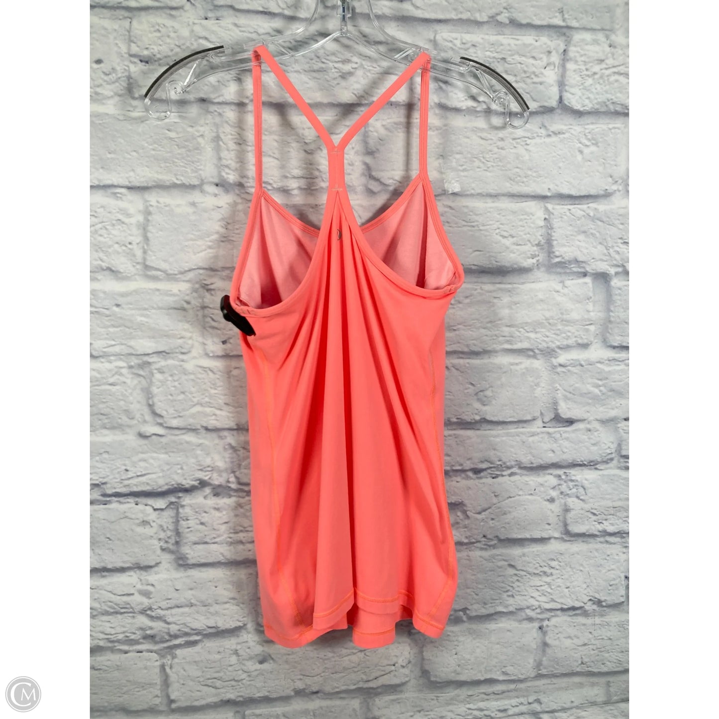 Athletic Tank Top By Lululemon In Orange, Size: M