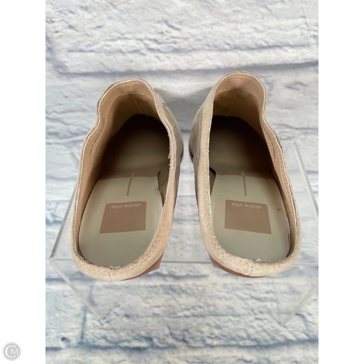Boots Ankle Heels By Dolce Vita In Tan, Size: 8