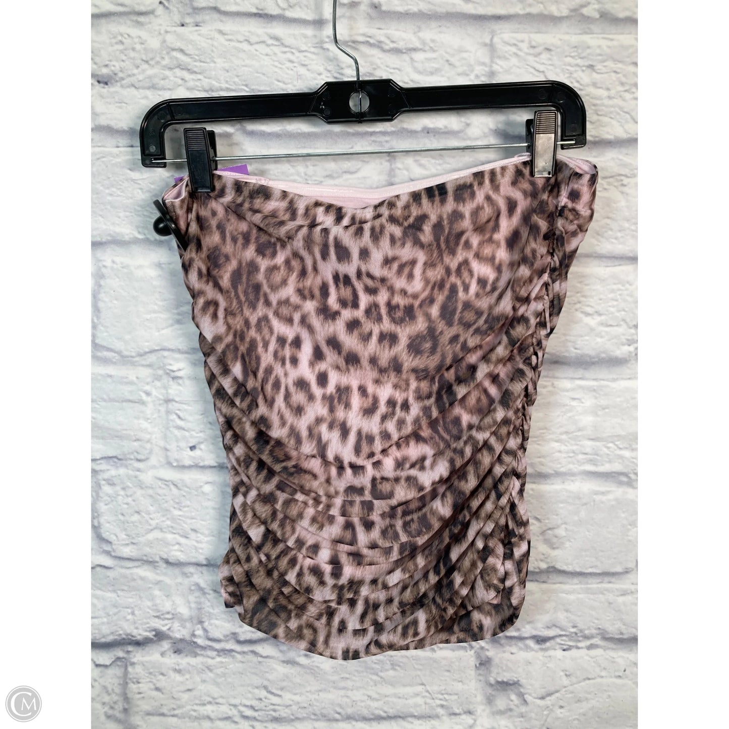 Top Sleeveless By Anthropologie In Animal Print, Size: M