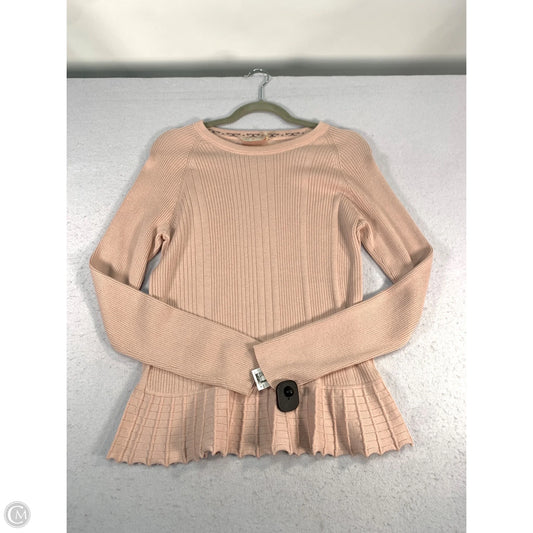 Sweater Designer By Tory Burch In Pink, Size: L