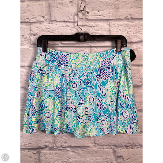 Skort Designer By Lilly Pulitzer In Blue, Size: M