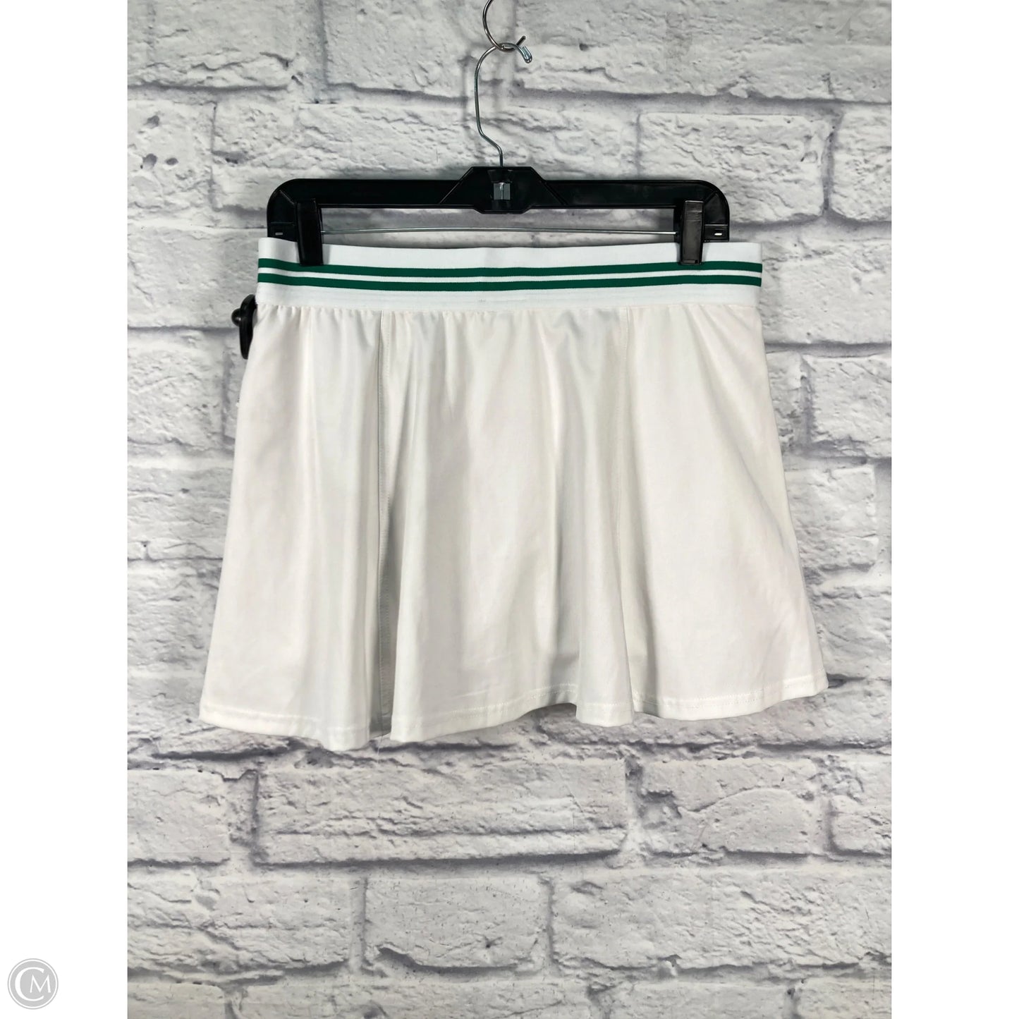 Athletic Skort By Tommy Bahama In Green & White, Size: L