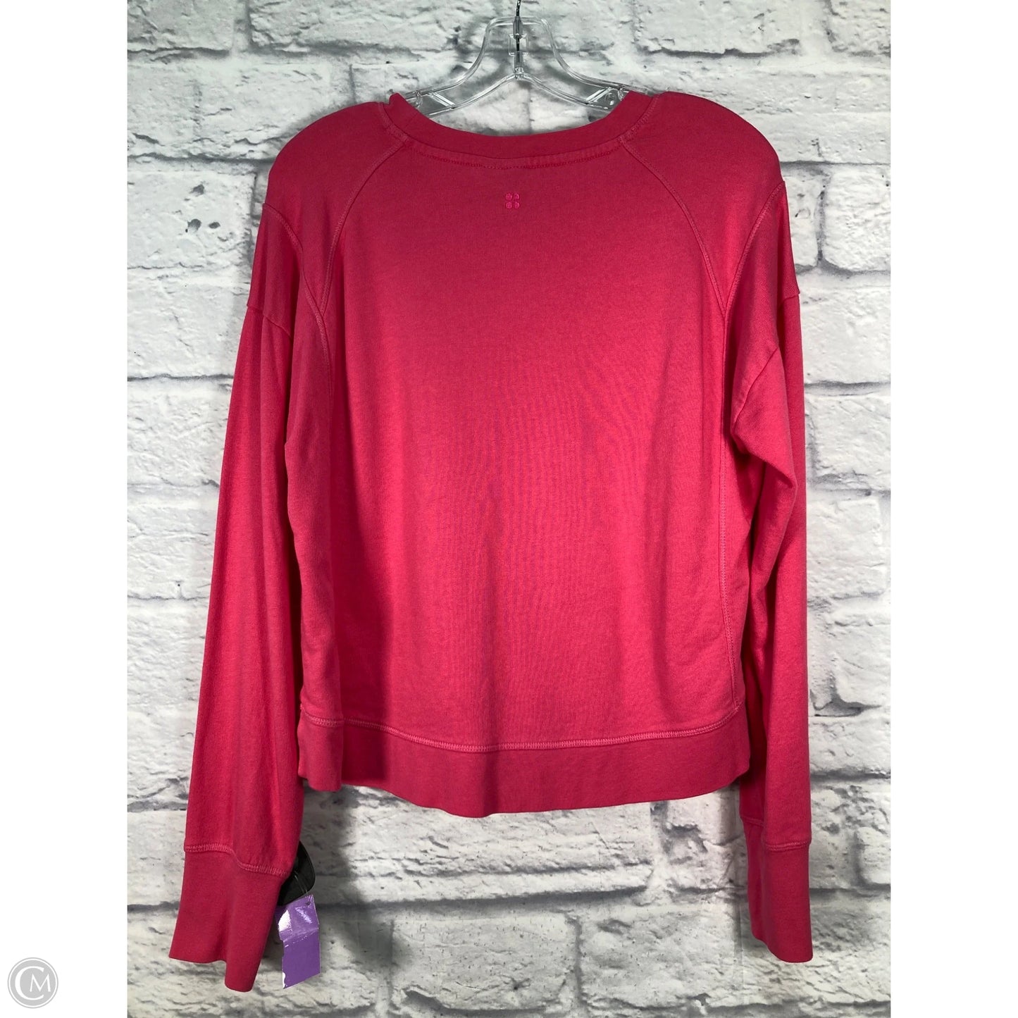 Athletic Sweatshirt Crewneck By Sweaty Betty In Pink, Size: M