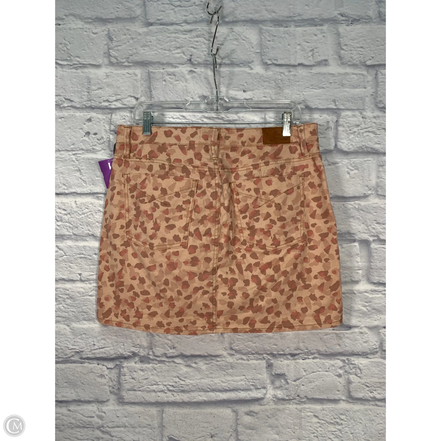 Skirt Mini & Short By Clothes Mentor In Animal Print, Size: 12