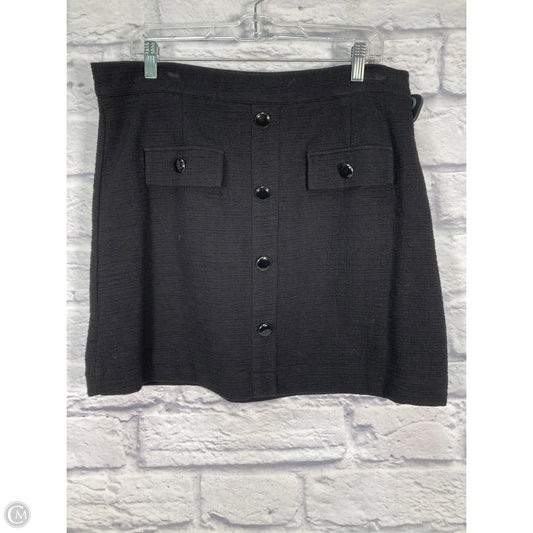 Skirt Mini & Short By Maeve In Black, Size: 14