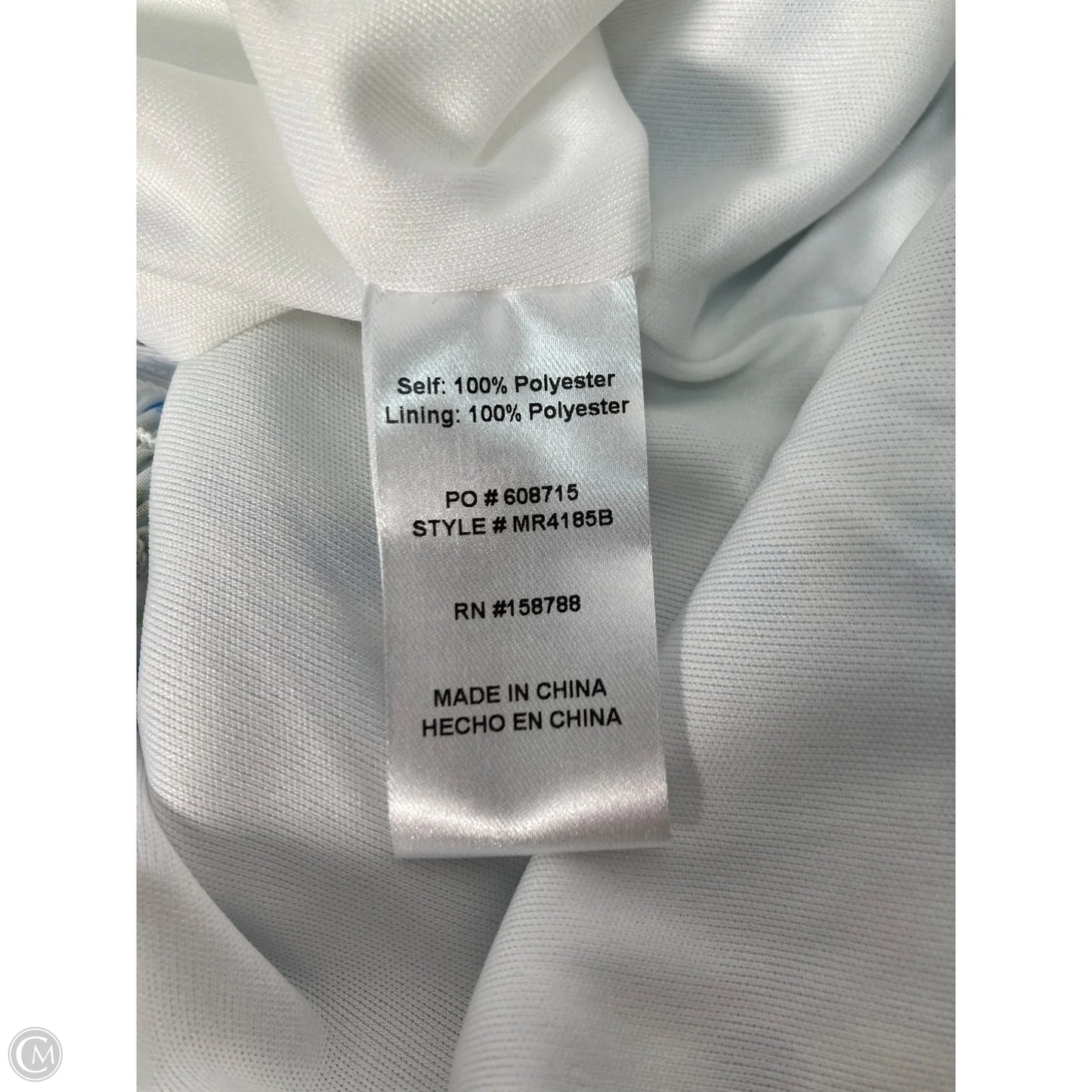 Romper By Mable In Blue & White, Size: M