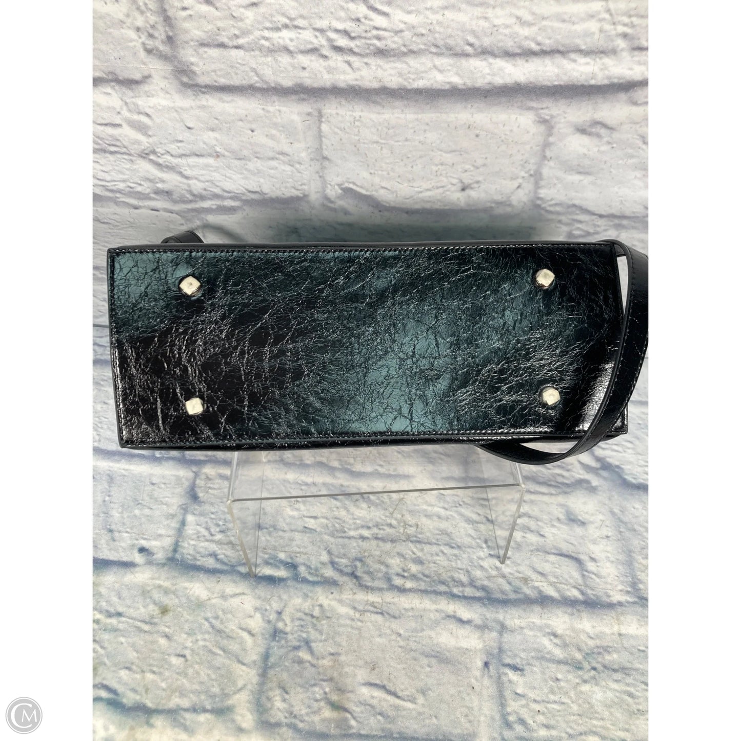 Crossbody Leather By Clothes Mentor, Size: Medium