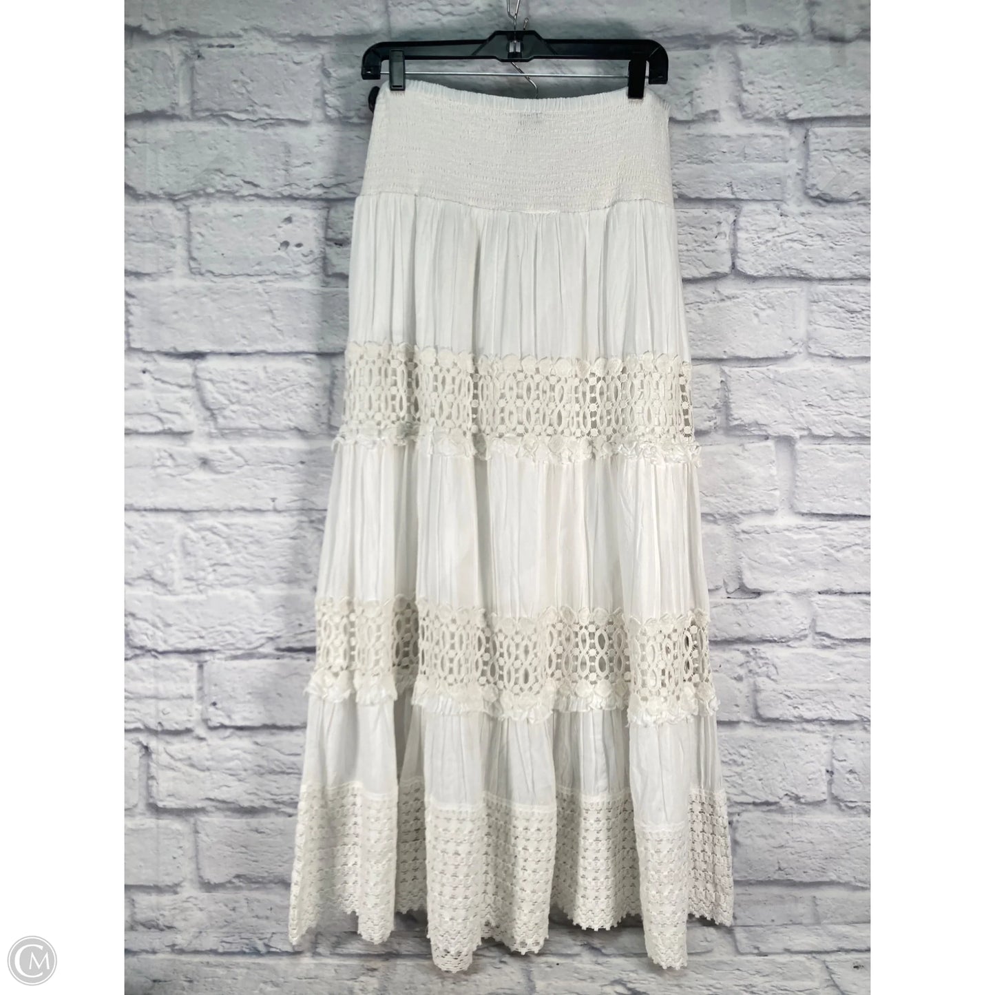 Skirt Maxi By Rachel Zoe In White, Size: 12