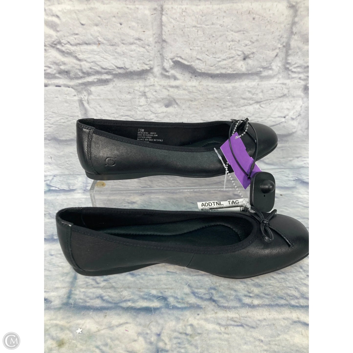 Shoes Flats By Born In Black, Size: 7.5
