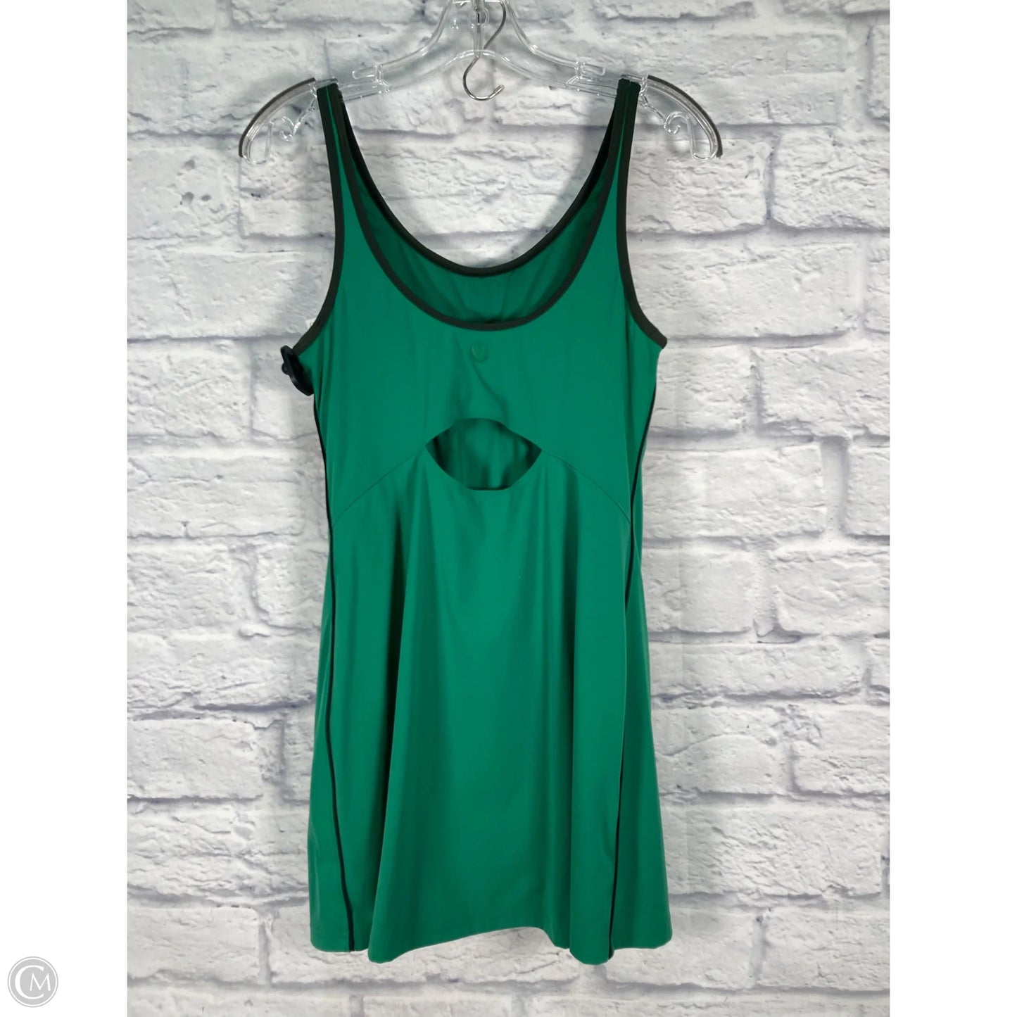 Athletic Dress By Lululemon In Green, Size: M