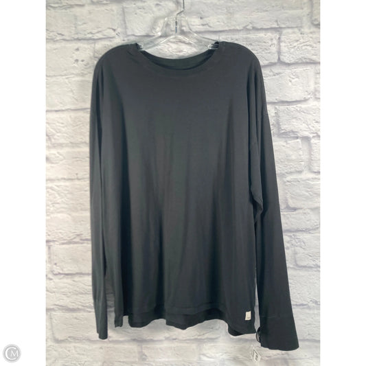 Athletic Top Long Sleeve Crewneck By Vuori In Grey, Size: Xl