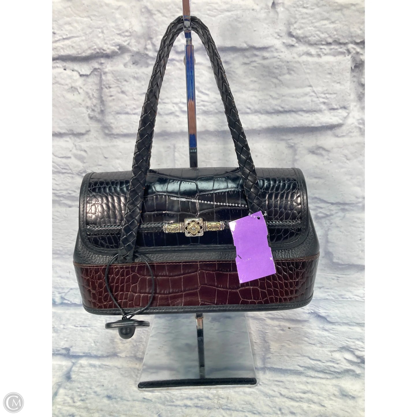 Handbag Leather By Brighton, Size: Small