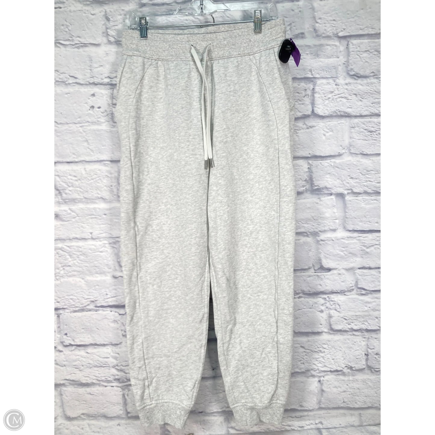 Athletic Pants By Lululemon In Grey, Size: M