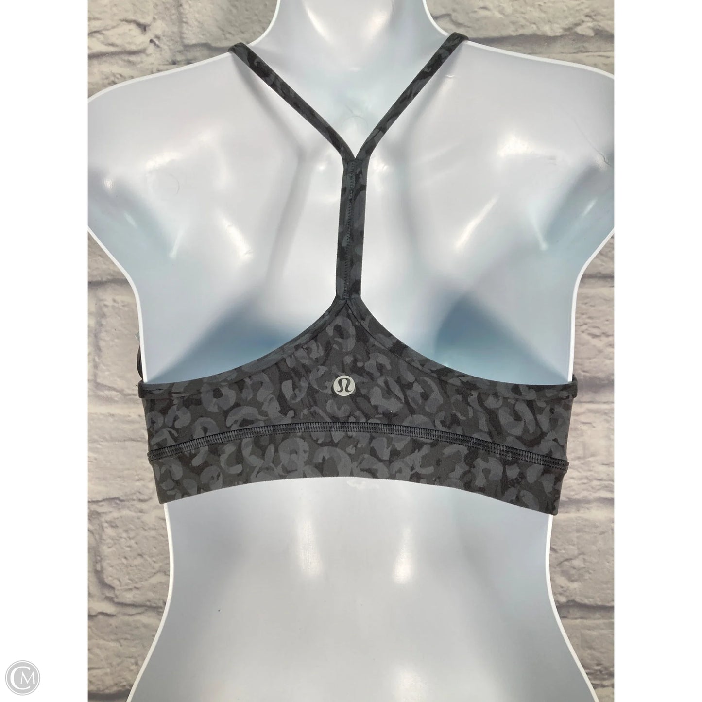 Athletic Bra By Lululemon In Grey, Size: M