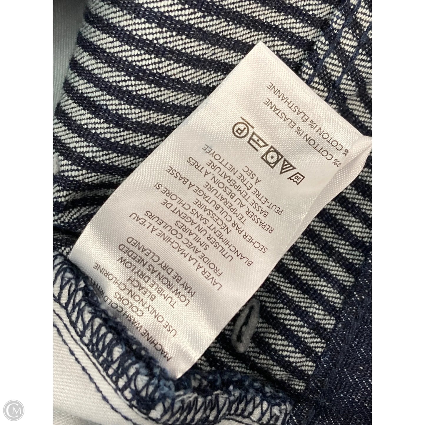 Jeans Straight By Pilcro In Blue Denim, Size: 10