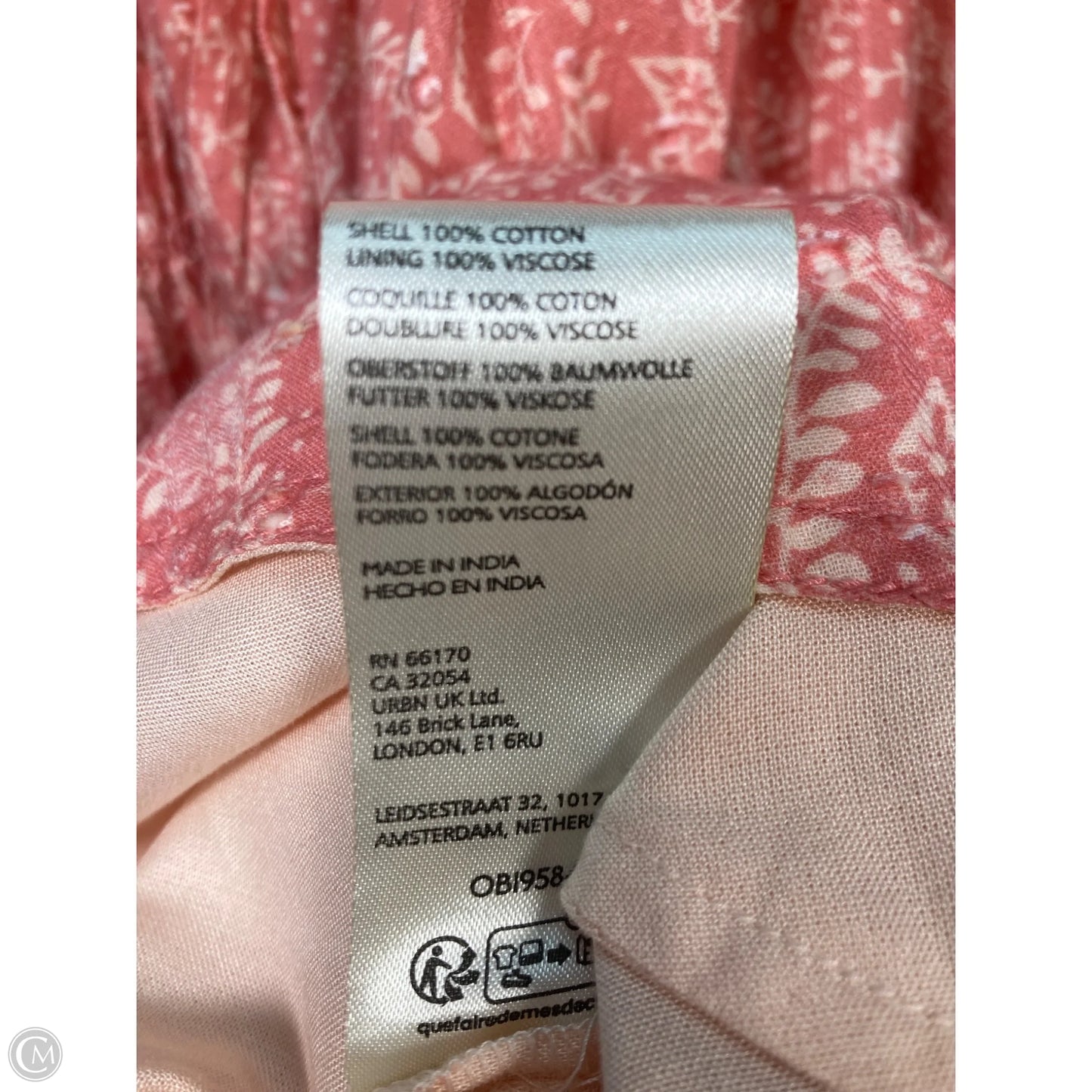 Dress Casual Short By Pilcro In Pink, Size: S