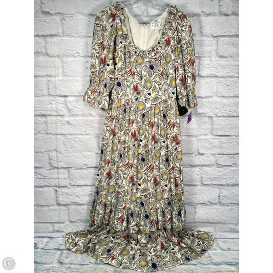 Dress Casual Maxi By Clothes Mentor In Black & Cream, Size: S