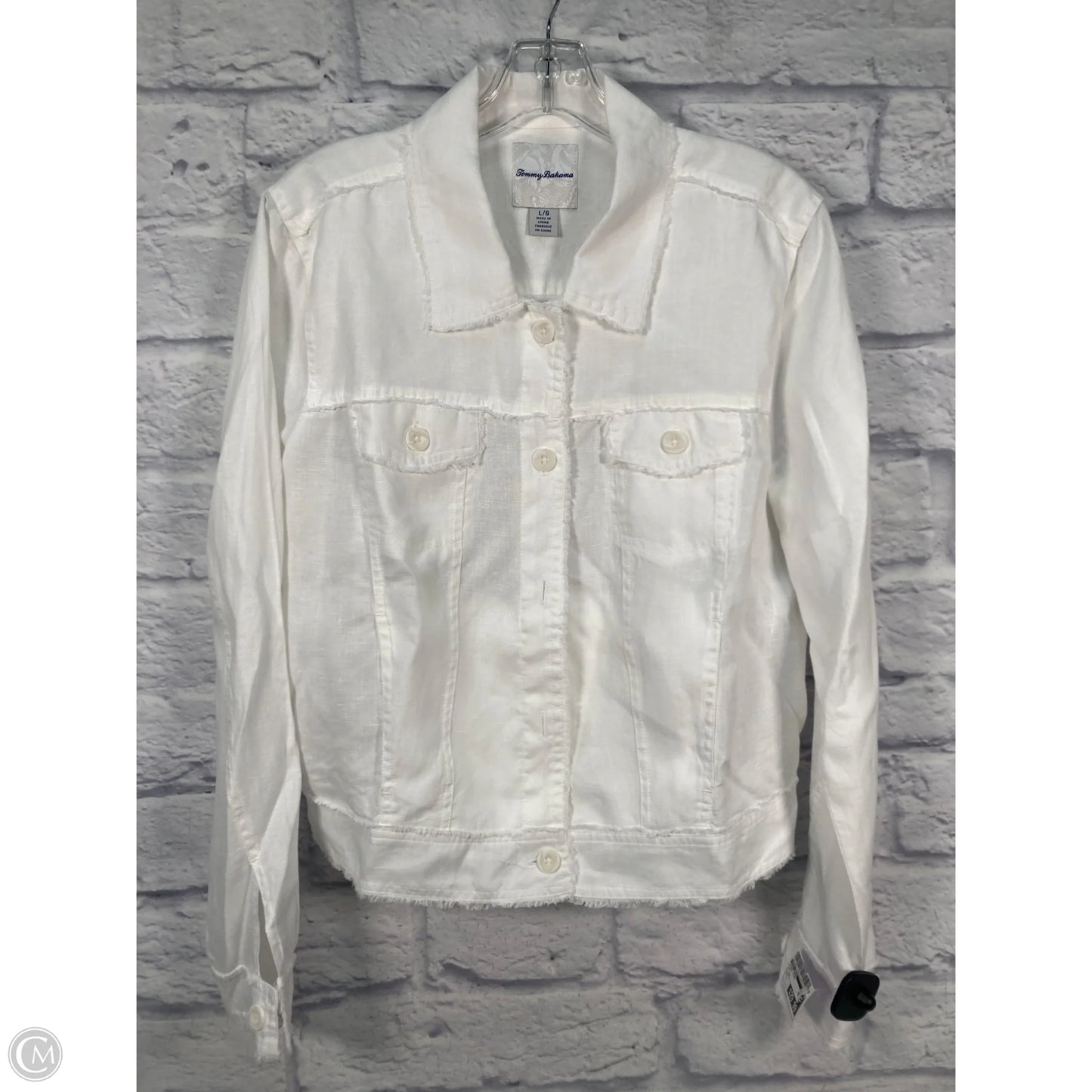 Jacket Other By Tommy Bahama In White, Size: L