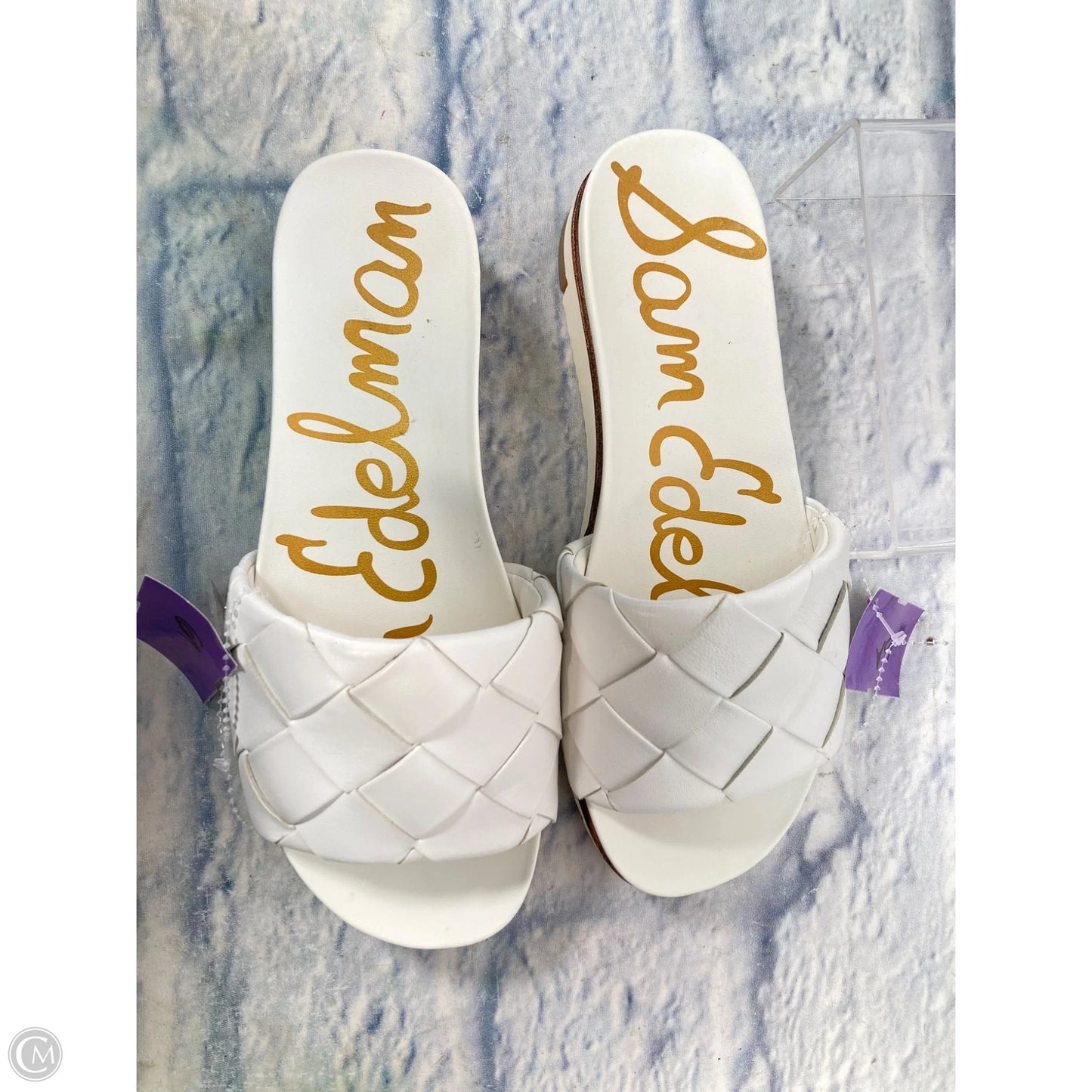 Sandals Heels Platform By Sam Edelman In White, Size: 6.5