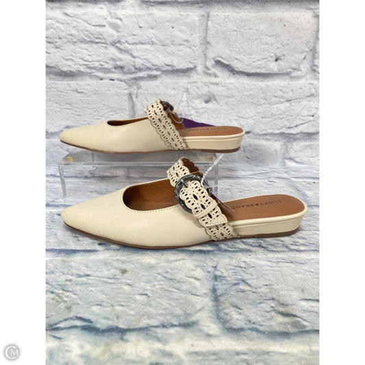 Shoes Flats By Lucky Brand In Cream, Size: 8.5