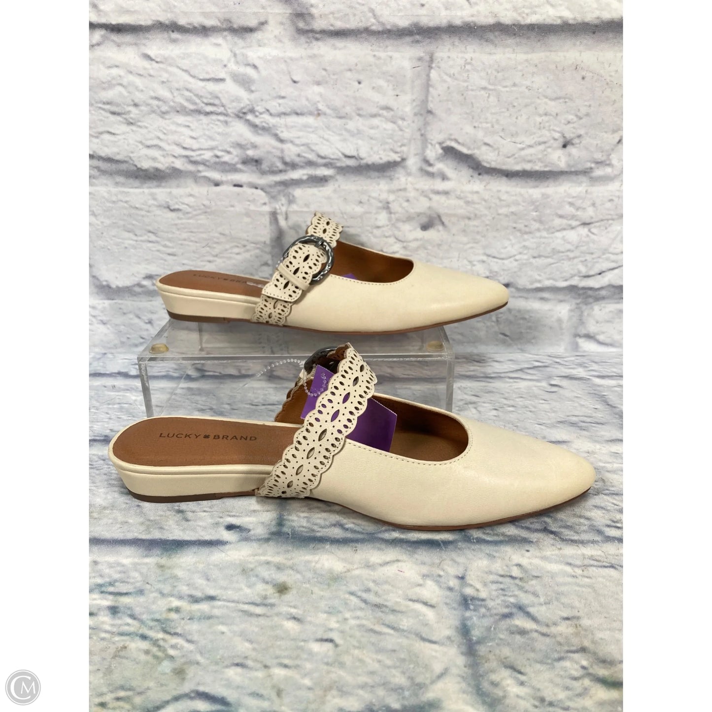Shoes Flats By Lucky Brand In Cream, Size: 8.5