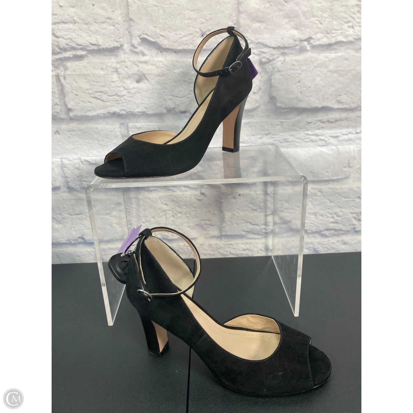 Shoes Heels Block By Johnston & Murphy In Black, Size: 7.5