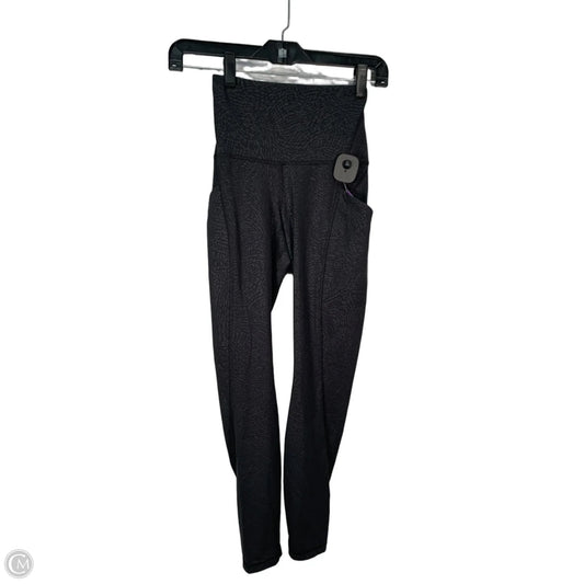 Athletic Leggings By Lululemon In Black, Size: Xs