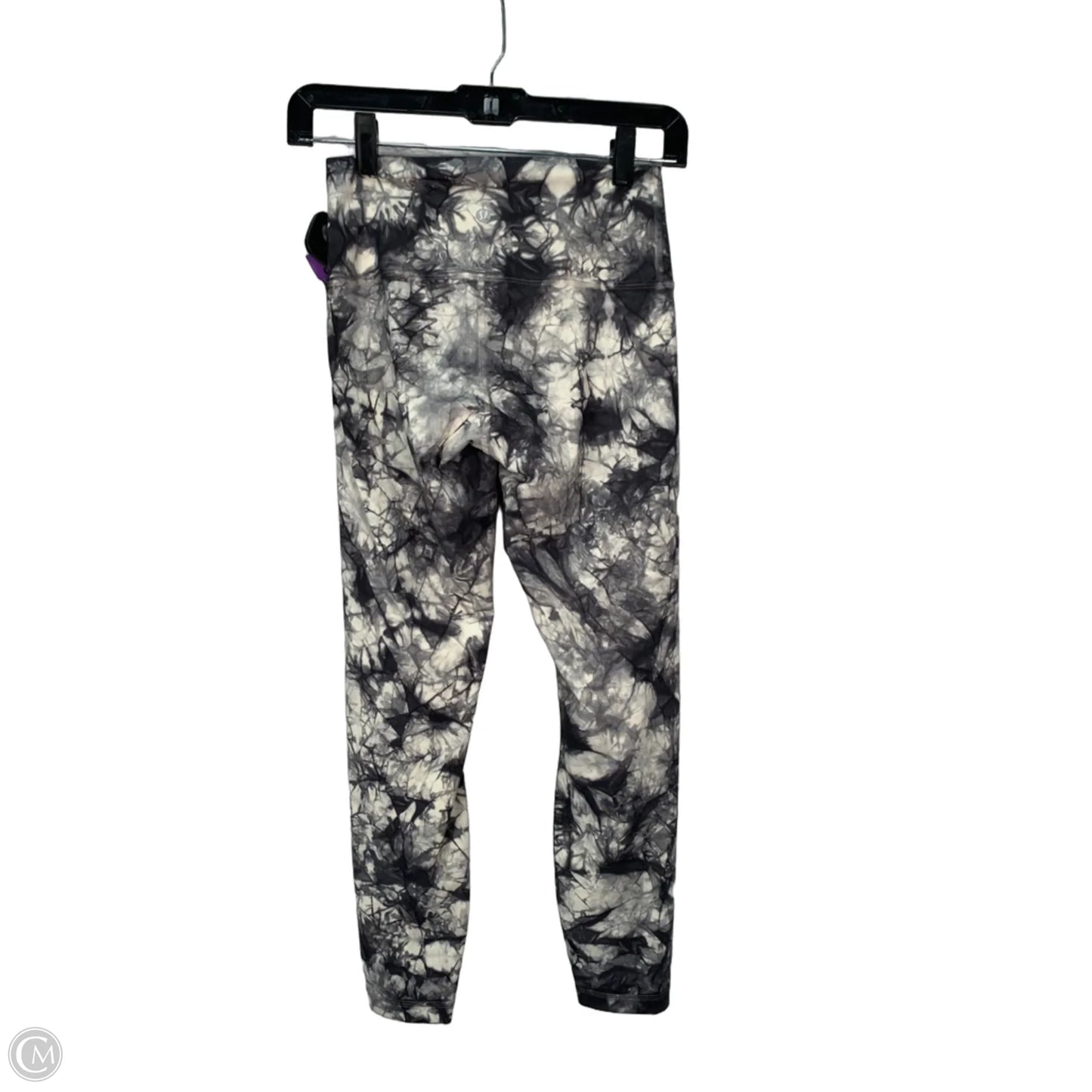 Athletic Leggings By Lululemon In Tie Dye Print, Size: S